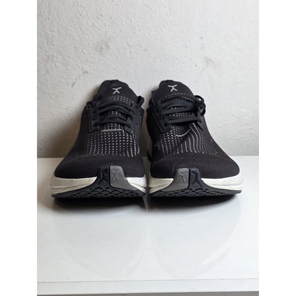 Flux Adapt Runner Shoes Mens Size 9 Black Knit Zero Drop Minimalist Sneakers - Picture 3 of 12